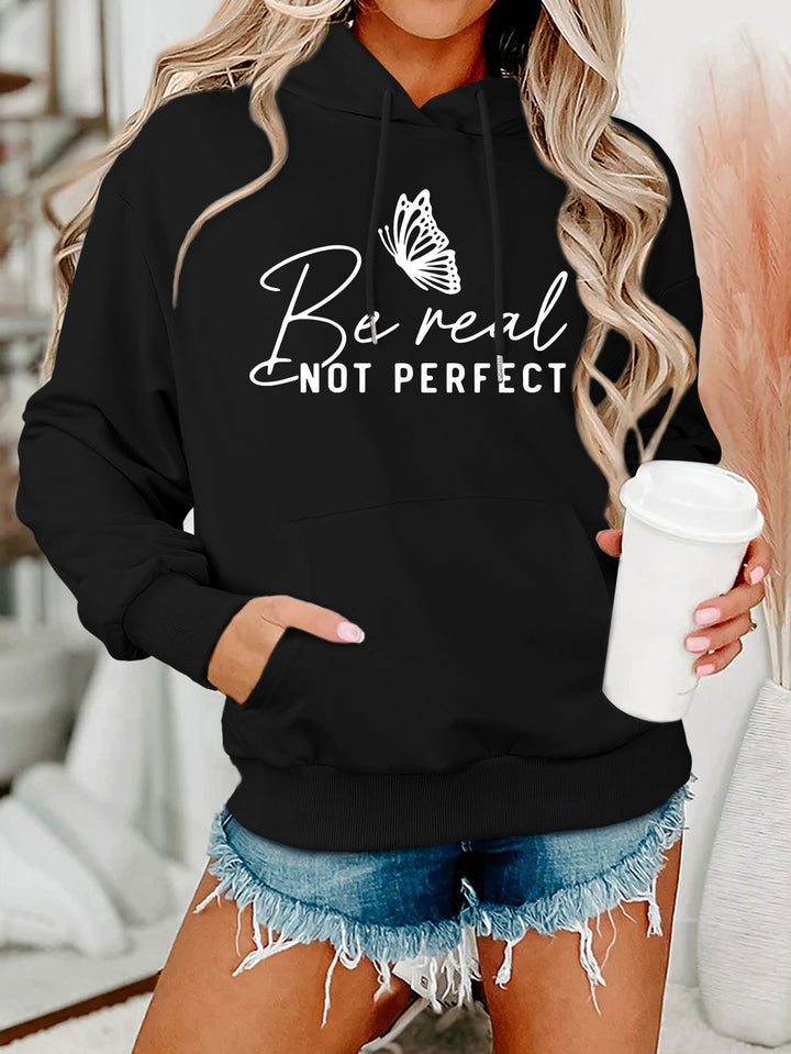 Haut à capuche pour femmes avec motif créatif et coupe confortable Chic & Stil