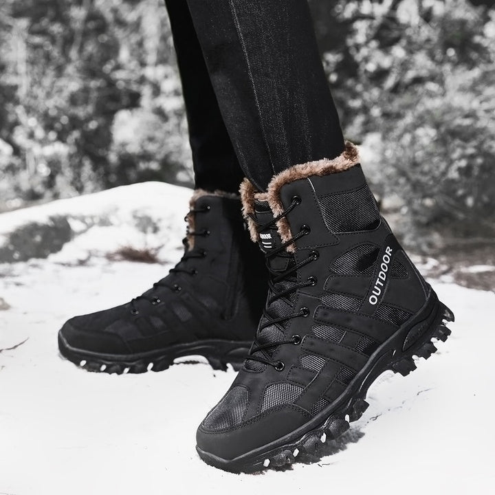Ladies' boots for an outdoor adventure with warm lining and non-slip sole Lune London