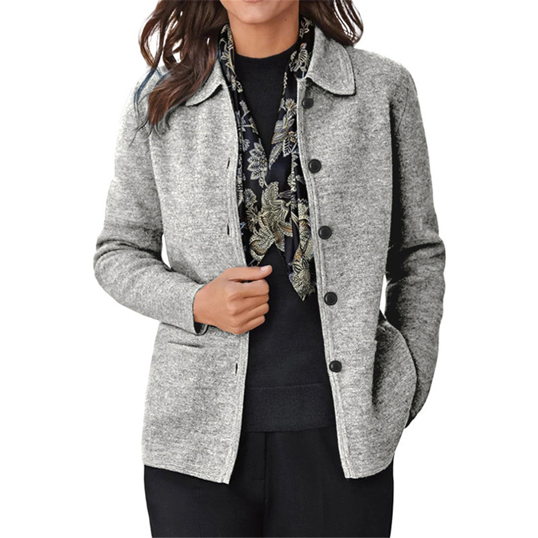 Ladies Elegant and cozy knitted jacket Lune London
