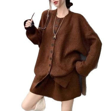 Cardigan en maille doux pour femmes en style surdimensionné Chic & Stil