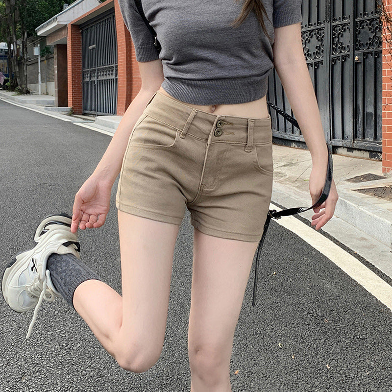 Ladies Custom Made Denim Shorts Lune London