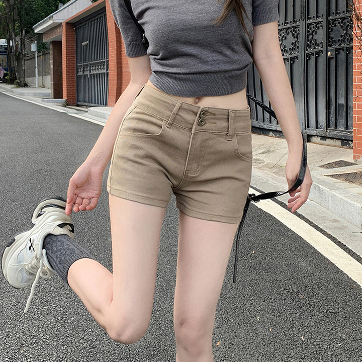 Ladies Custom Made Denim Shorts Lune London