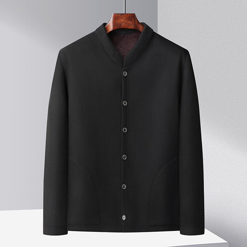 Women Classic knitted cardigan with elegant button placket Lune London
