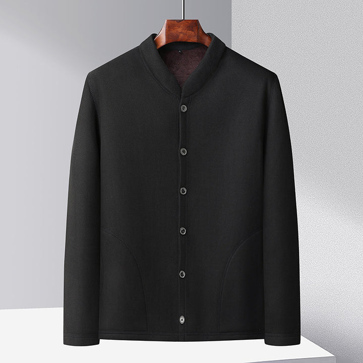 Women Classic knitted cardigan with elegant button placket Lune London