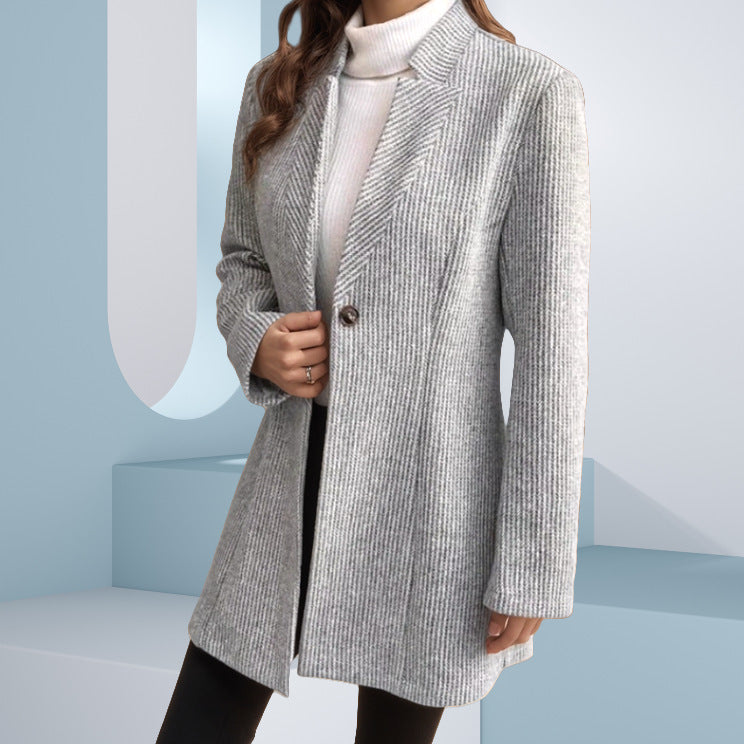 Elegant and structured blazer coat for ladies Lune London
