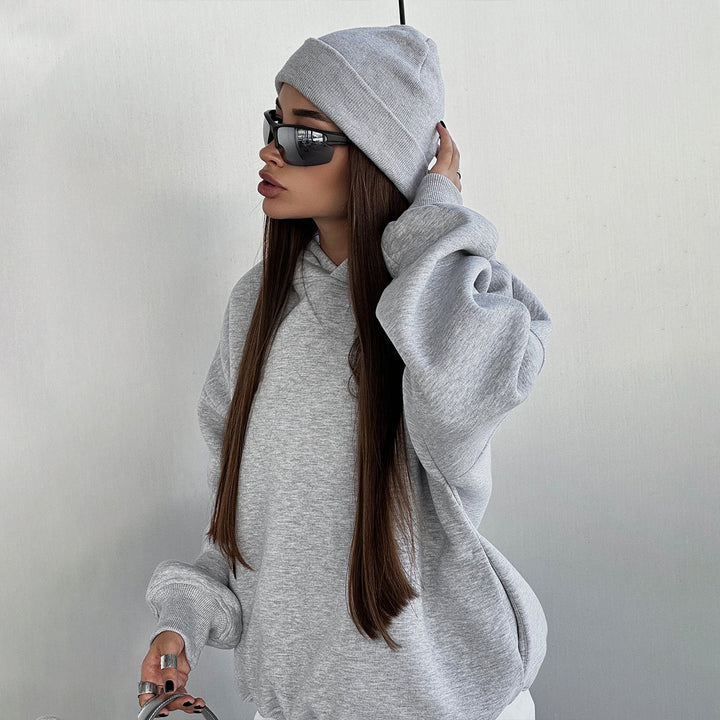 Ensemble de hoodie sportif et de pantalon de jogging pour dames Chic & Stil