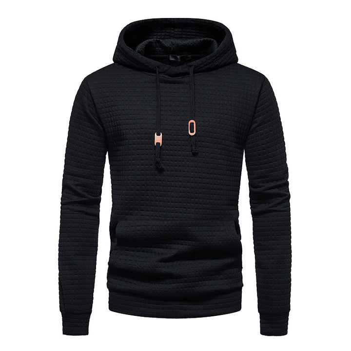 Men's trendy hoodie with textured surface Lune London