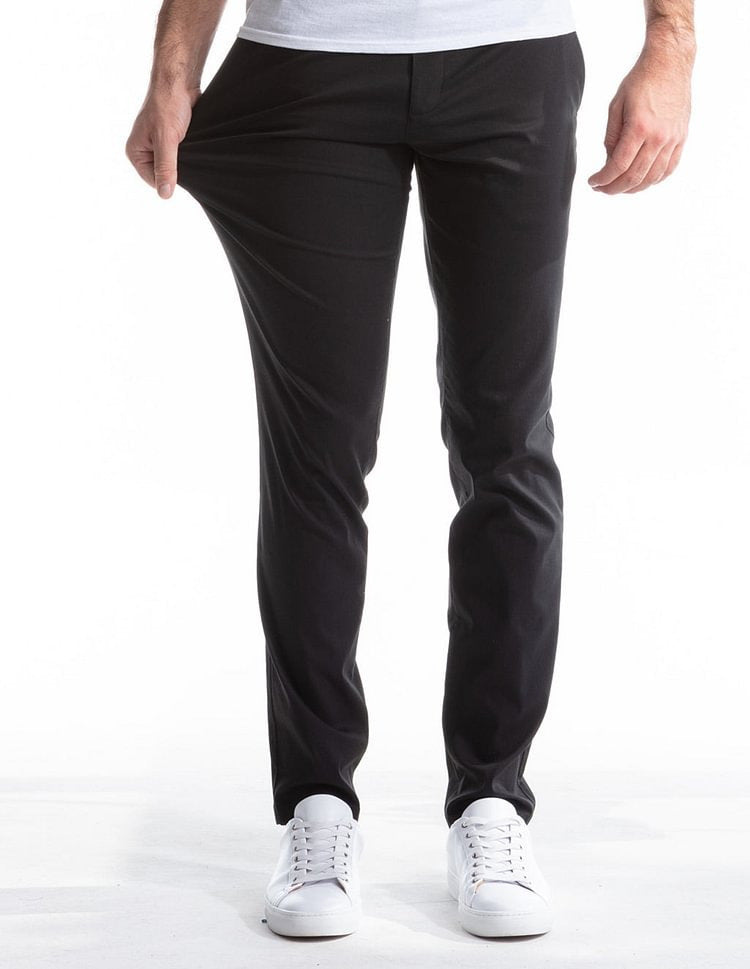 Slim-fit chino pants for men in breathable material Lune London