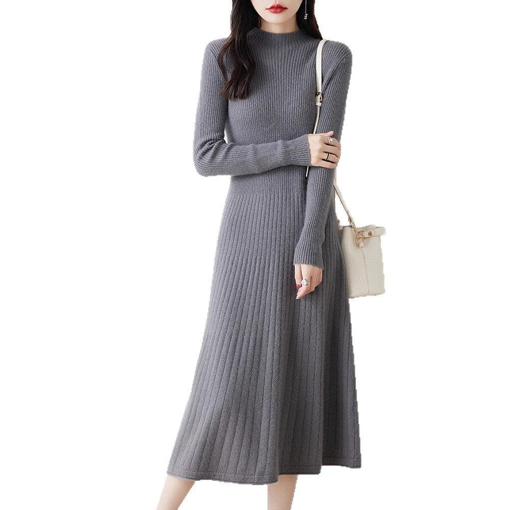 Ribbed knit dress for women with elegant design Lune London