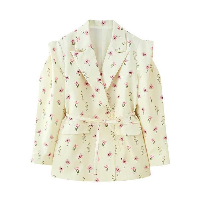 Modern jacket for women with adjustable belt and loose fit Lune London