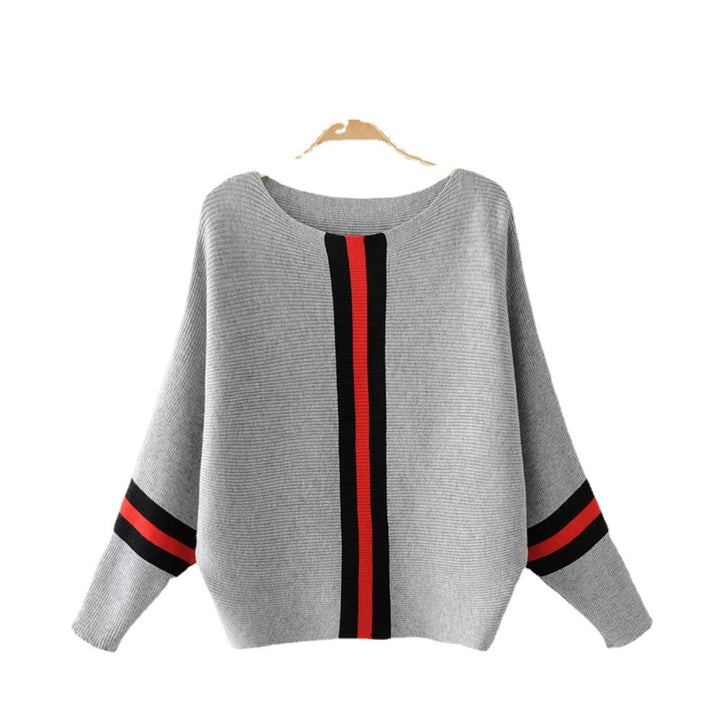 Fashionable knit sweater for women with stylish stripes Lune London