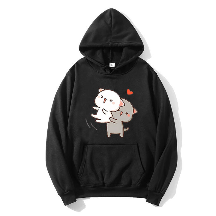 Women's hoodie with playful animal design Chic & Stil