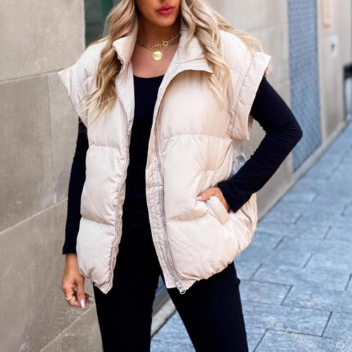 Ladies quilted vest Lune London