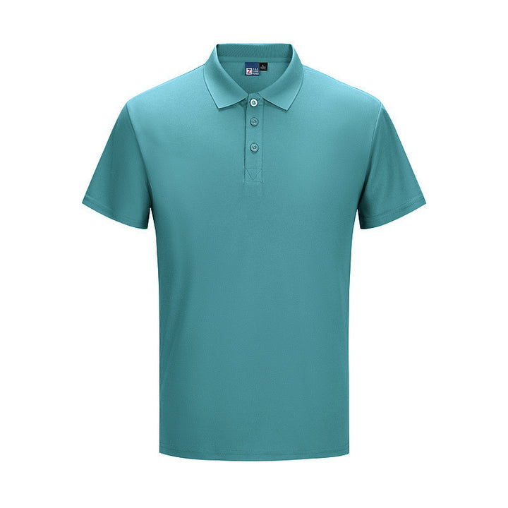 Men's sports polo in breathable functional material Lune London