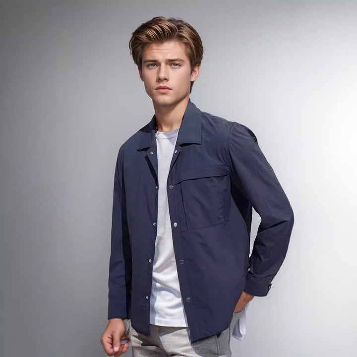 Chic and Stylish Utility Jacket for Men