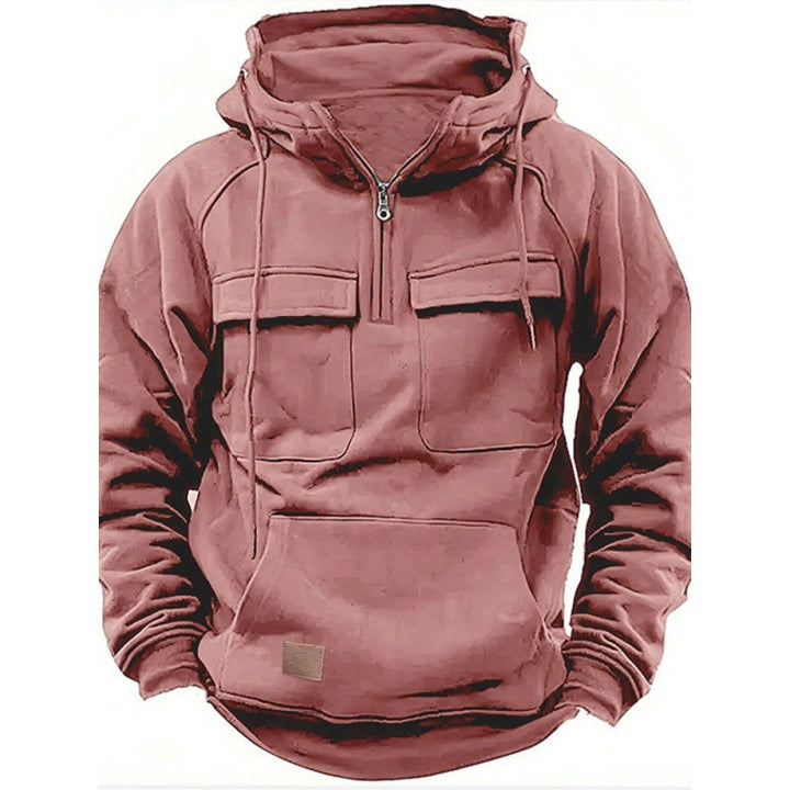 Practical and warm hooded jacket for men with pockets Lune London