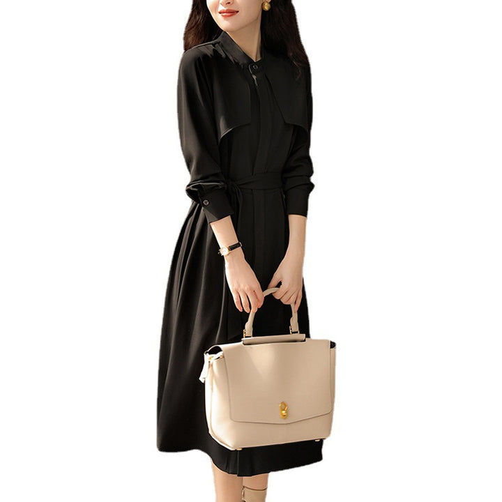 Midi dress for women with detachable cape Lune London