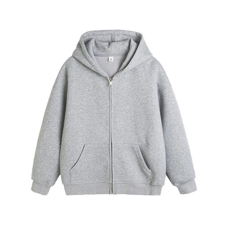 Hooded jacket for women with practical zipper Lune London
