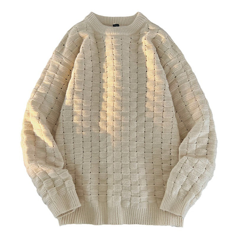 Thick knitted sweater for women with a modern design Lune London