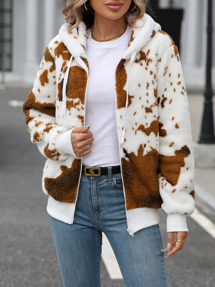 Ladies Cozy Fleece Clothing with Striking Pattern Lune London