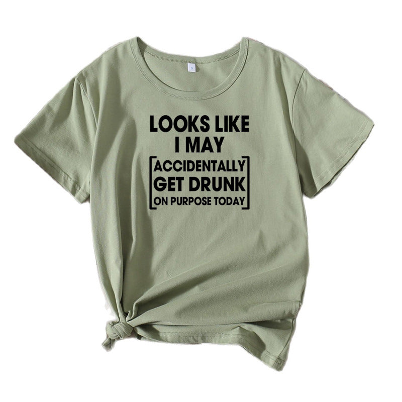 Women Graphic T-Shirt Humorous Casual Lune London