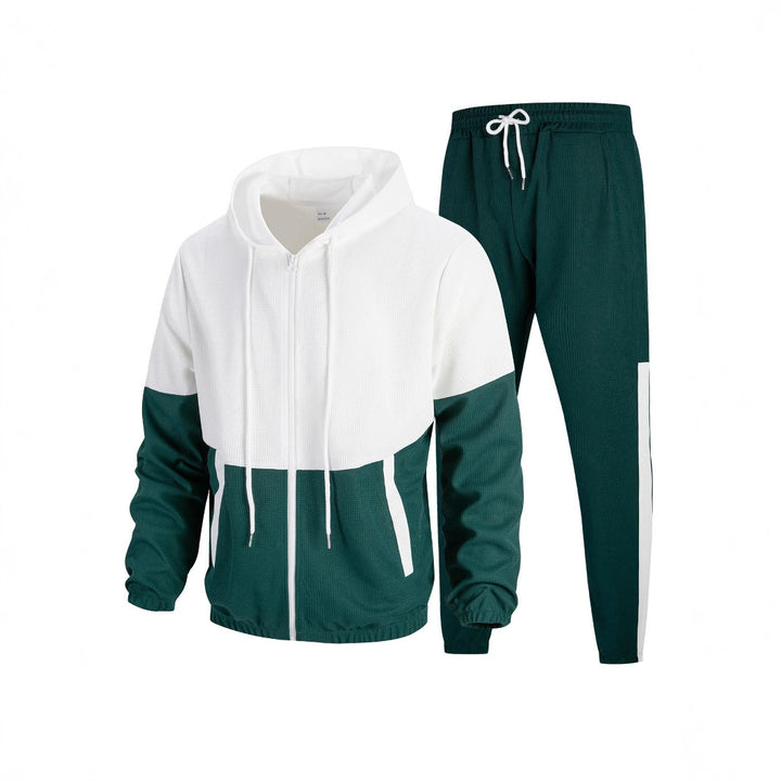 Men's sports suit with a modern color-block design and breathable materials Lune London