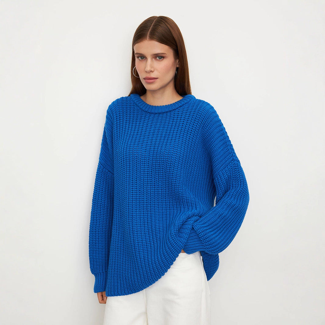 Casual knit sweater for women with a loose fit Lune London