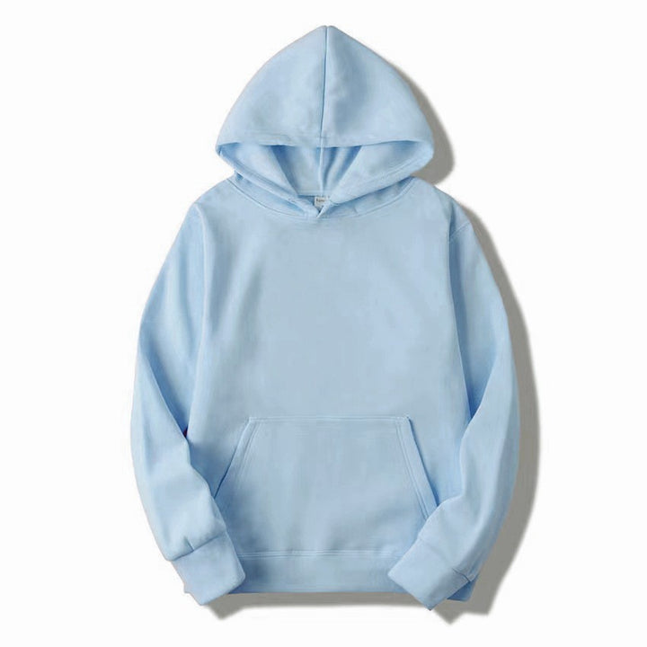 Women's hoodie made of soft fleece with practical kangaroo pocket Chic & Stil