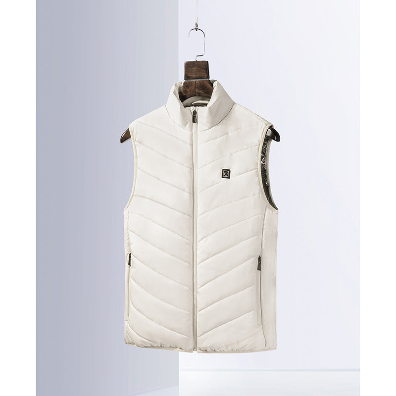 Quilted jacket for women, lined, with a high collar and practical pockets Lune London