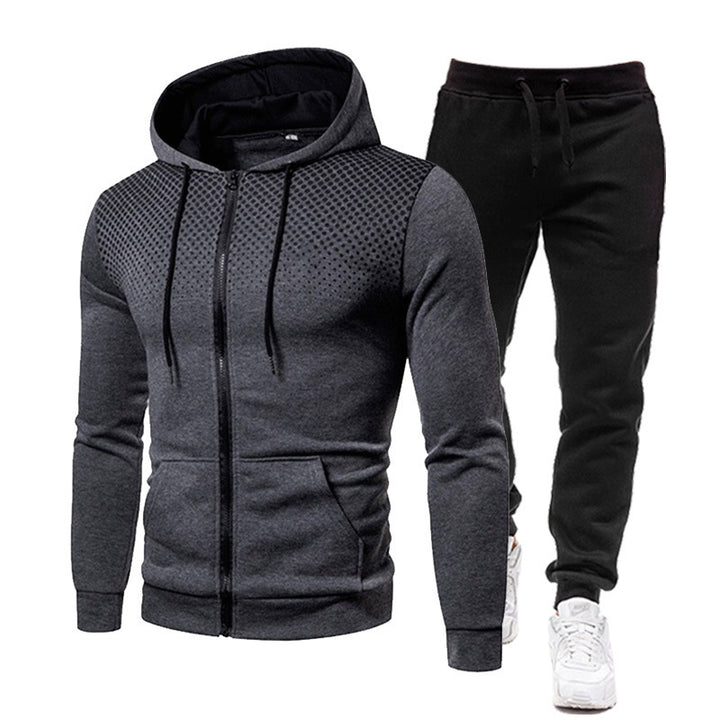 Men's hoodie and jogger pants set with breathable design Lune London