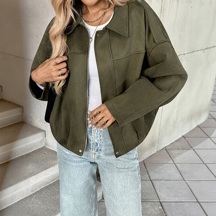 Oversized Women's Jacket with relaxed fit and sturdy material Lune London