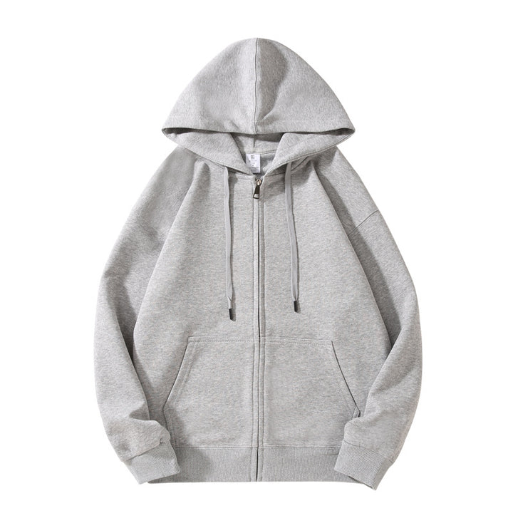 Comfortable women's hooded sweatshirt with full zip Lune London