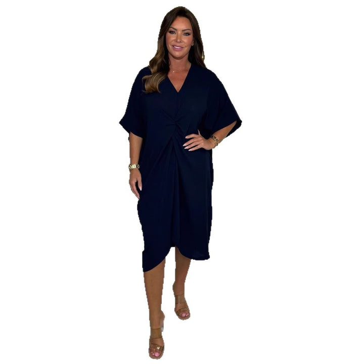 Kaftan dress for women with modern wrap design Lune London
