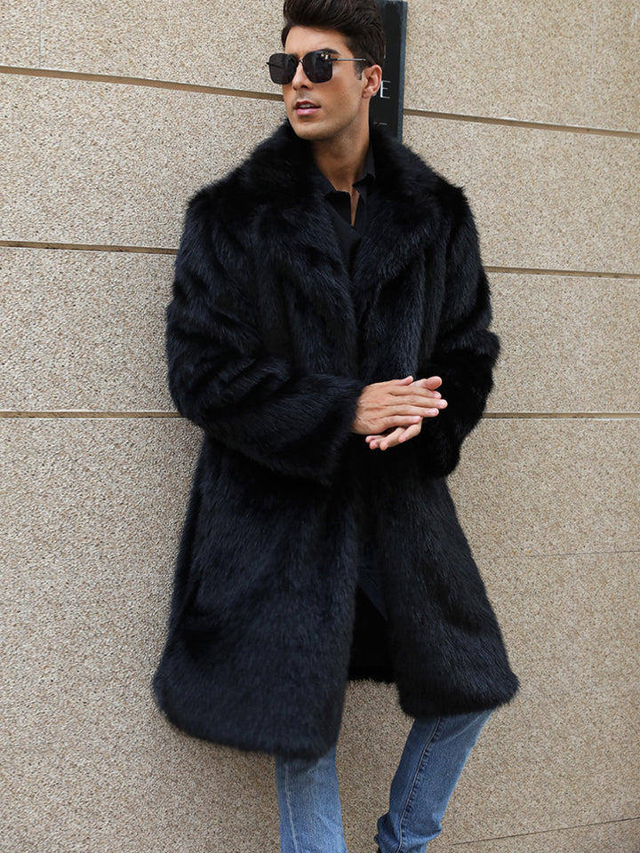 Elegant fur jacket for men Lune London