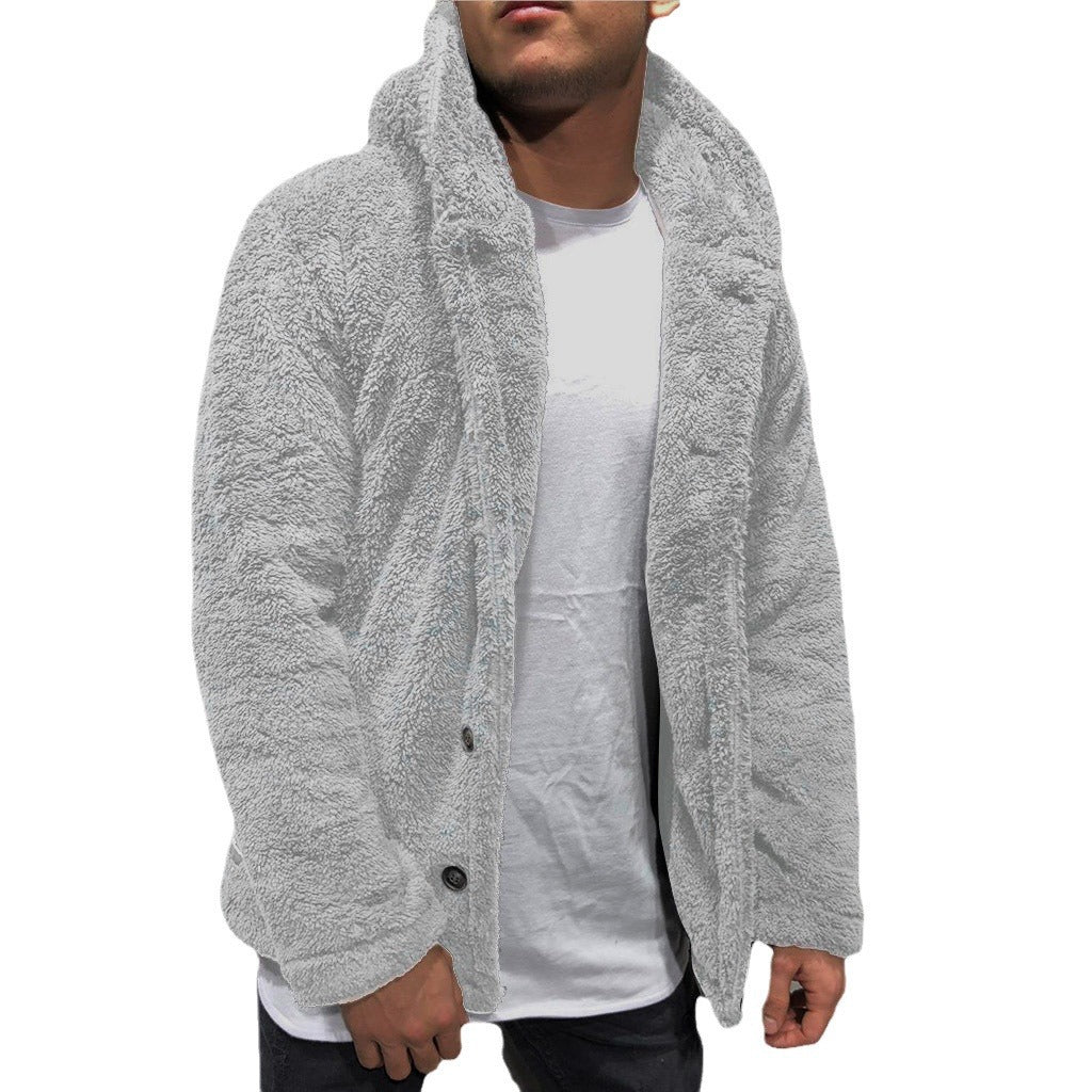 Man cozy fleece jacket Lune London