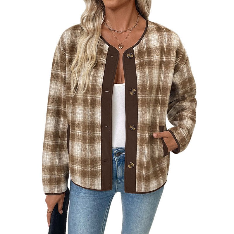 Ladies Checkered Shirt Lune London