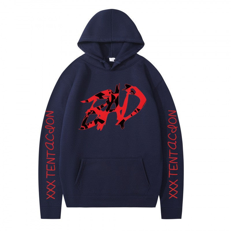 Women's hoodie with eye-catching graphic print and casual cut Chic & Stil