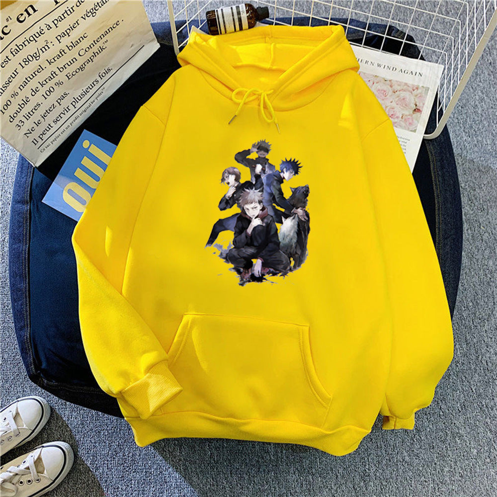 Women's hoodie with unique anime design Chic & Stil