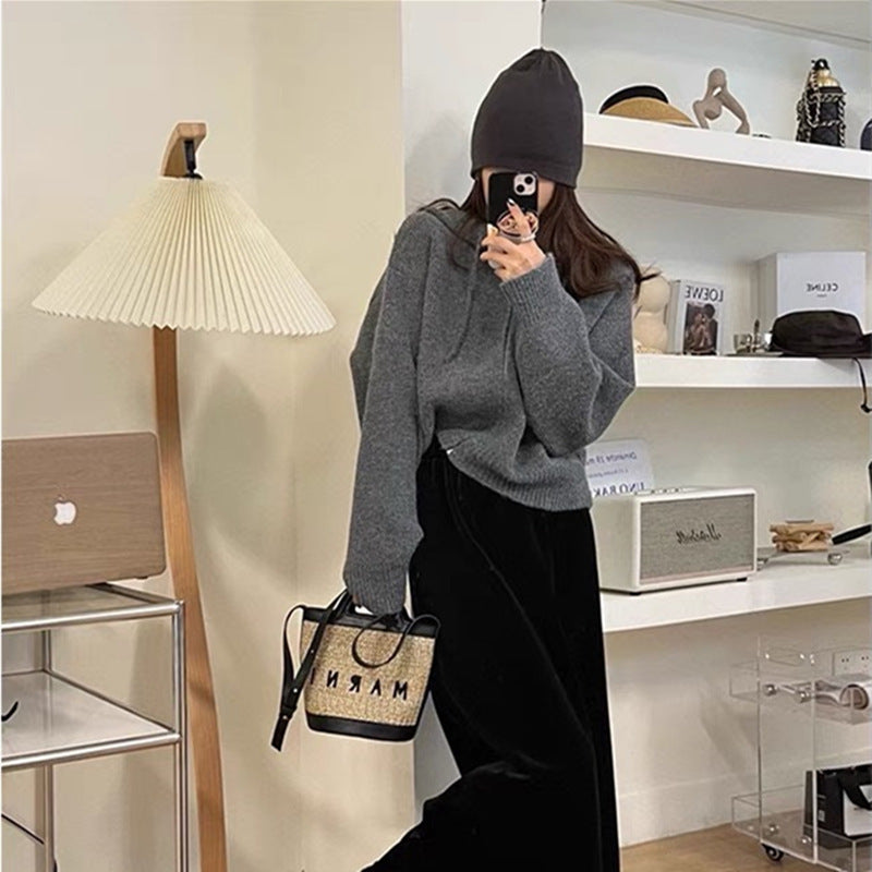 Sweat à capuche femme avec fermeture éclair et coupe décontractée Chic & Stil