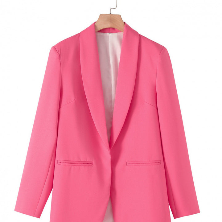 Ladies elegant blazer with unique cut and pockets Lune London