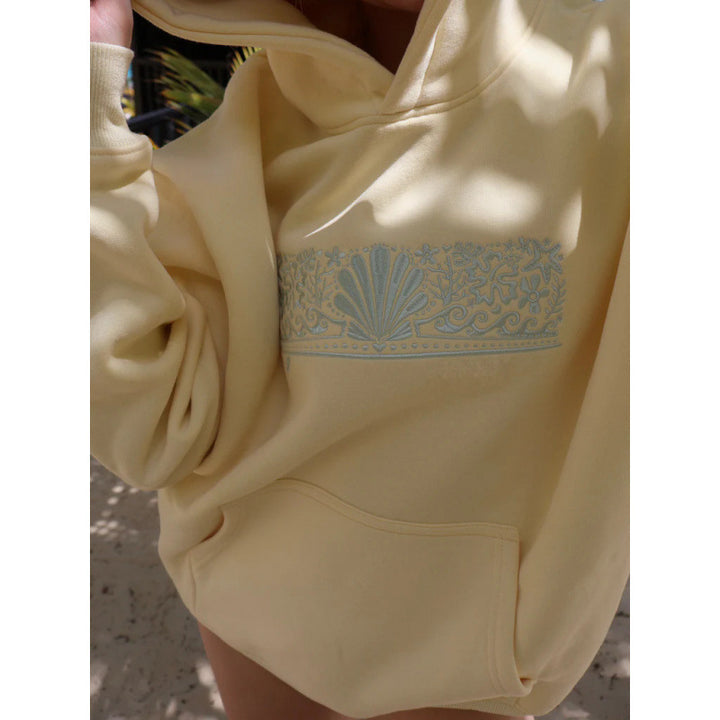 Women's Oversized Hoodie with Creative Graphics and Comfortable Fit Lune London
