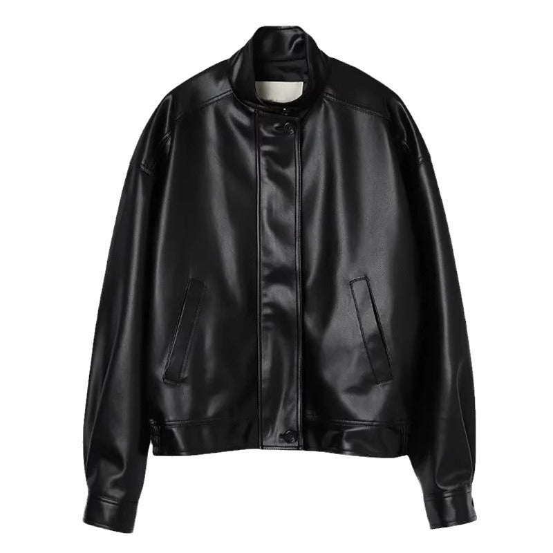 Veste en cuir pour femme Chic & Stil