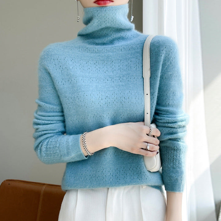 Lune London | Turtleneck Sweater - Soft Knit Sweater - Long Sleeve Design