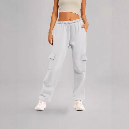 Lune London women's cargo style cargo pants with practical side pockets