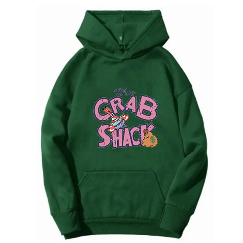 Women's hoodie with creative crab motif Chic & Style