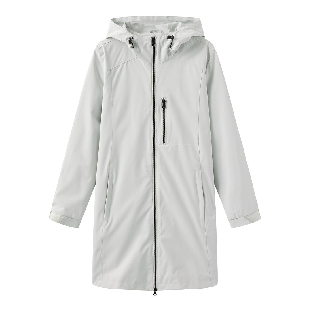 Functional women's jacket with adjustable hood Lune London