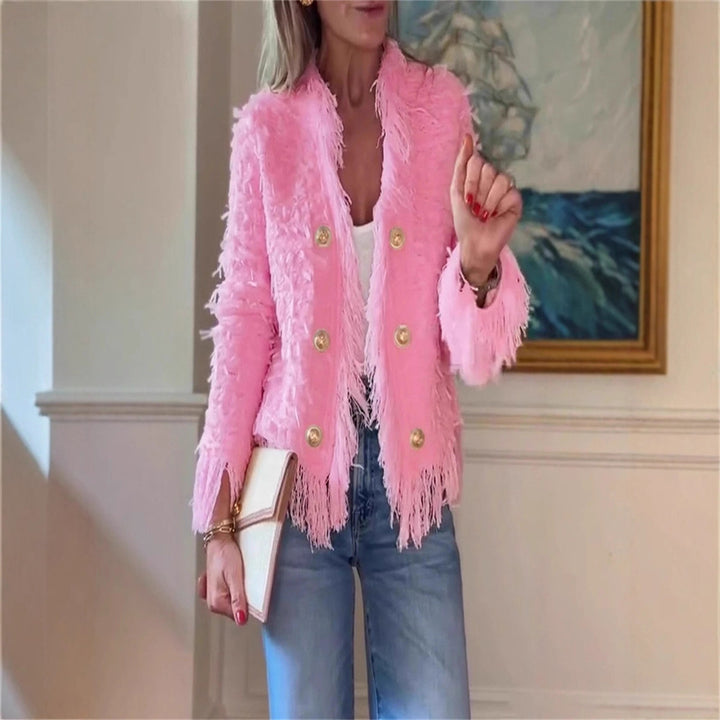 Trendy fringed jacket for women Lune London