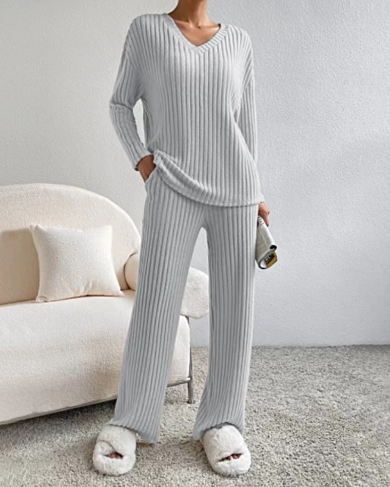 Lune London Women's Casual Knit Lounge Set