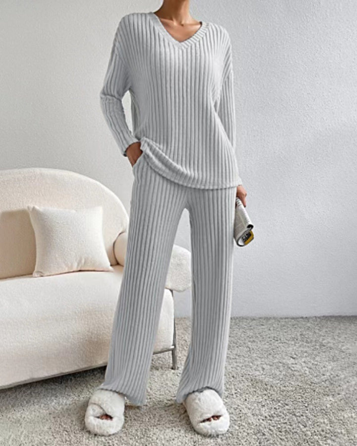 Lune London Women's Casual Knit Lounge Set