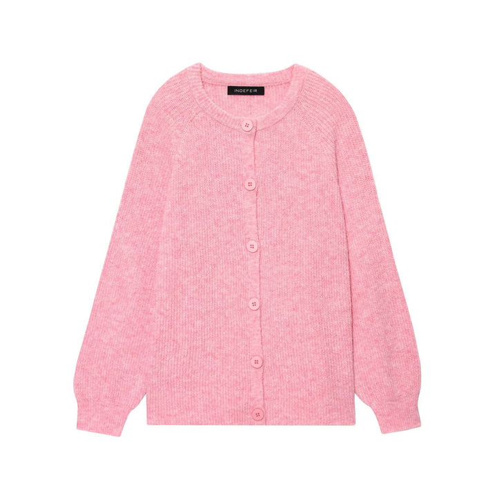 Dames cardigan en tricot douillet avec détails en boutons Chic und Stil